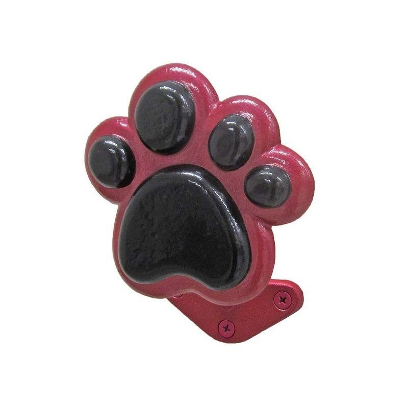 高級品 犬用リードフック フットプリント ピンク(桃色)LFP-DG501-P