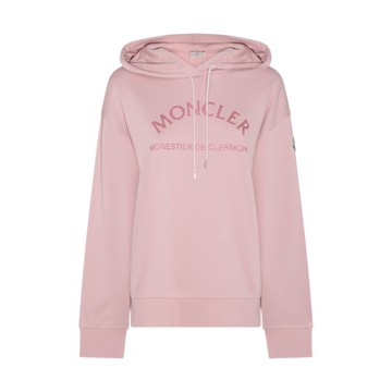 Moncler - Pink Cotton Sweatshirt
