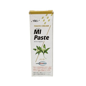 〔現貨特惠〕日本 GC MI Paste 不含氟 護牙素 香草風味 牙齒塗膏 幫助維護牙齒健康 40g