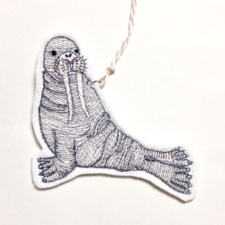 Coral & Tusk コーラルアンドタスク 13AW arctic walrus ornament