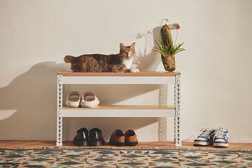 台灣製/優米/角鋼/鞋凳/好室計劃-玄關角鋼穿鞋凳 / 鞋架 /鞋櫃