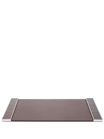 Ralph Lauren Home - Hilding leather desk blotter - unisex - Calf Leather - One Size - Brown