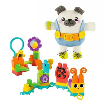 費雪 美高積木 毛毛蟲 / 1歲以上 + 狗狗著裝樂 / 2歲以上