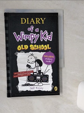 【書寶二手書T9／原文小說_VHX】Diary of a Wimpy Kid: Old School_Jeff Kinney