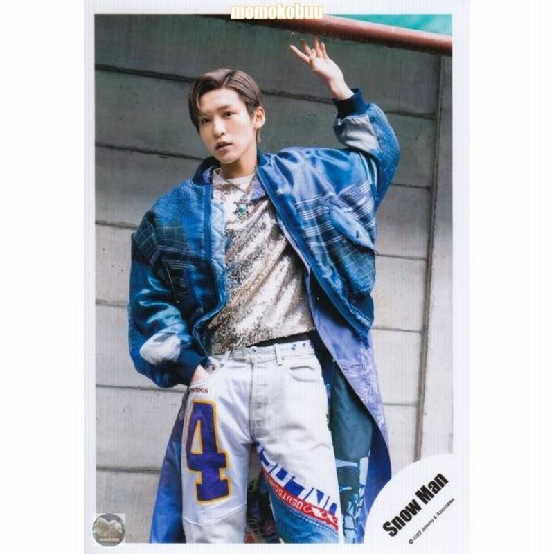 Snow Man 公式 生 写真（目黒蓮）SM01522 | LINEショッピング 