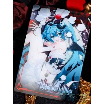 現貨👘 BEMOE出品 B站 萌盒 正版授權  初音未來 恬夜影飴夢 系列 流沙立牌 立牌