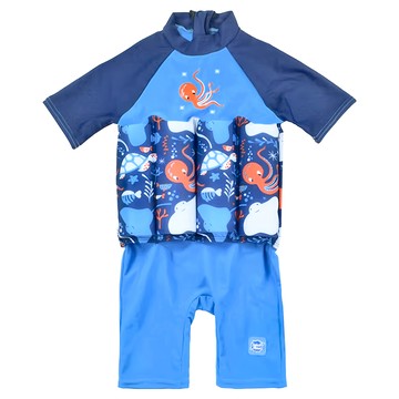 Splash About UV FloatSuit 兒童防曬浮力泳裝  4~6歲  海底大冒險
