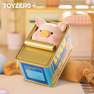 TOYZEROPLUS 罐頭豬LULU 宅豬相伴系列盲盒手辦公仔盒玩 (單入隨機出貨)