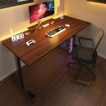 ??快速出貨 可開發票 電競桌電腦桌臺式家用雙人書桌學生臥室簡易出租屋游戲桌子辦公桌