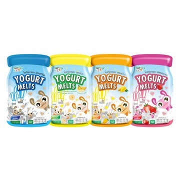 【Nature Bite】愛心濃濃優格-原味/草莓/芒果/香蕉(20g) 12M+ |泰國