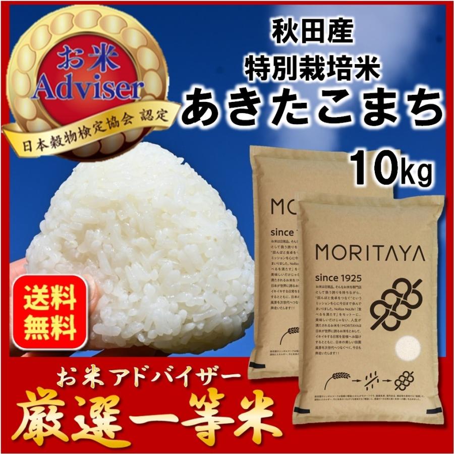玄米 特別栽培米 10kg あきたこまち 秋田県産 5kg×2 減農薬米