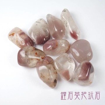 鋰石英把玩石(Lithium Quartz) ~對應所有脈輪，是完美的平衡療癒石