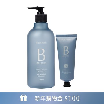 【明星商品】薰衣草洋甘菊舒緩洗髮露 500ml+C1薰衣草迷迭香乳油木果護髮素100mlx1｜告別乾澀 全髮質適用