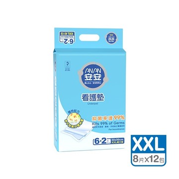 安安看護墊60*90公分8片*12包﹘箱購
