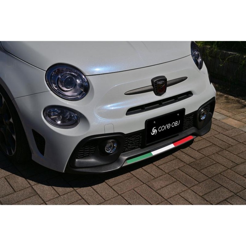 core OBJ リップスポイラー トリコロールデカール ABARTH595/695用 | LINEブランドカタログ