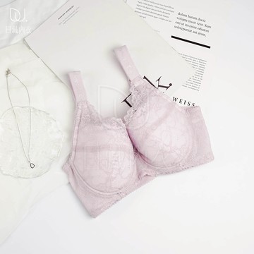 【日藏內衣】MIT 翡冷翠綠境  無膠條 居家舒適 寬肩帶 軟鋼圈內衣 150 D-H (淺紫)