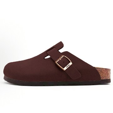 JEEP 吉普 勃肯鞋 懶人鞋 拖鞋 男女同款 百搭 日常穿搭 麂皮