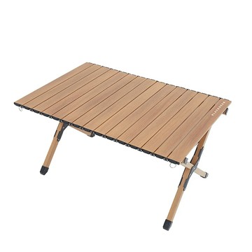 BLACKDEER 木紋鋁合金蛋捲桌-90cm