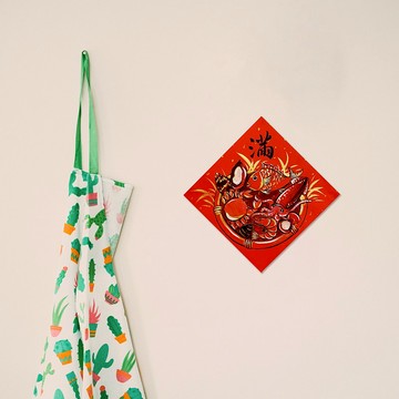 金臨限定【虎年水墨風春聯】_海洋珍珠寶