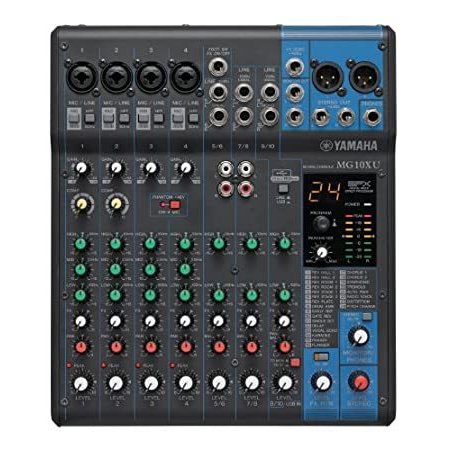 YAMAHA MG10XU 10-Input Stereo Mixer with Effects