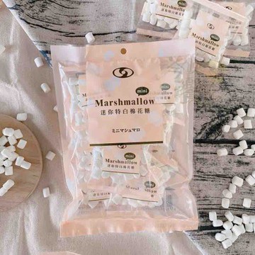 任-【今晚饗吃】Mini迷你特白棉花糖125G