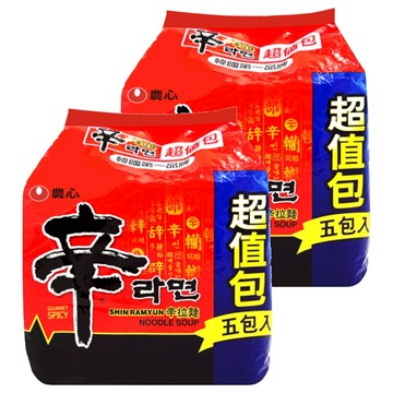 NONGSHIM 農心 辛拉麵超值組 120g  10包
