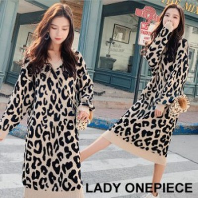 ヒョウ柄ワンピースの通販 143 474件の検索結果 Lineショッピング