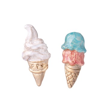 【Palnart Poc 官方正品】PA585 冰淇淋 耳環｜日本製 霜淇淋 甜點 創意穿搭 Ice Cream