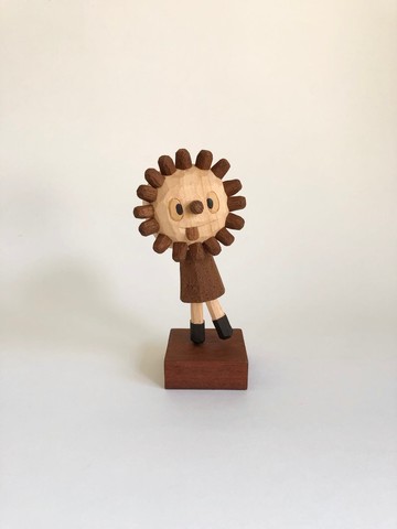 靜止的太陽，木雕，手工製作