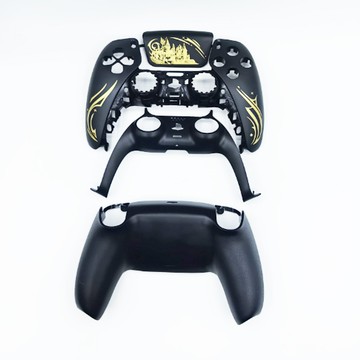PS5游戲手柄貼換殼兼容1-5代PS5手柄更換殼保護殼帶圖案游戲配件【北歐家居生活】