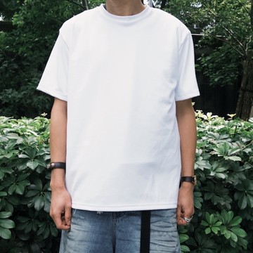 【AMERO】男女裝 圓領短袖T恤 3M吸濕速乾 素面 情侶裝