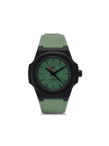 NUUN OFFICIAL - MS Silver 38mm - men - Sapphire Crystal/Steel - One Size - Green