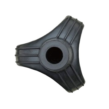 感恩使者 橡膠腳套 大三腳 拐杖站立腳墊 防滑  孔徑18mm 拐杖管外徑16mm&18mm適用  1個