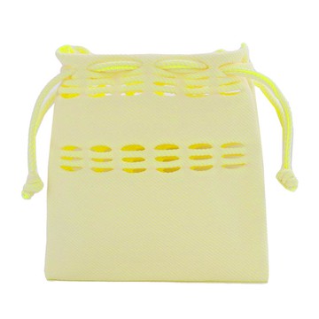 ISSEY MIYAKE 三宅一生 GG系列MOKKO POCKET 束口包-淺黃×霓虹黃 _廠商直送