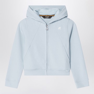 Light blue Rena zip sweatshirt
