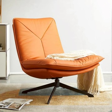 沙發椅現代簡約客廳陽臺休閒家居懶人椅家用旋轉靠背椅子