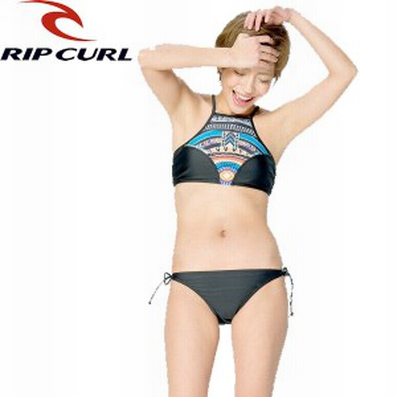 Rip Curl リップカール16春夏 Tribal Myth High Neck レディースビキニ サーフィン プール 水着 M L Blk 通販 Lineポイント最大1 0 Get Lineショッピング