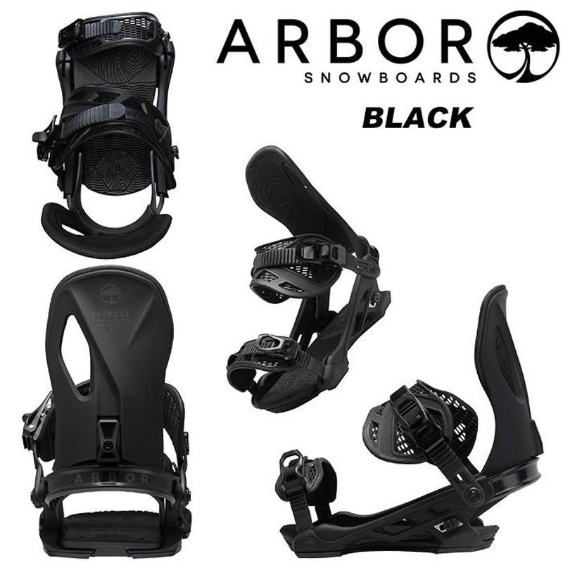 Arbor Snowboard◇スノーボードバインディング/ML/BLK/CYPRESS/22-23