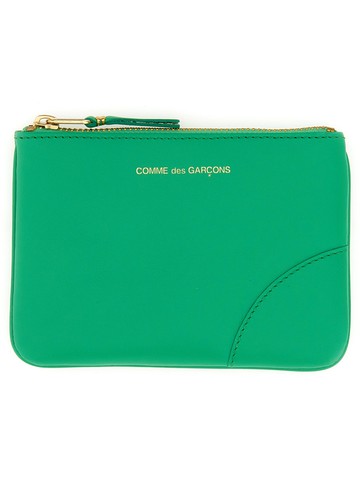 comme des garcons wallet zipped wallet