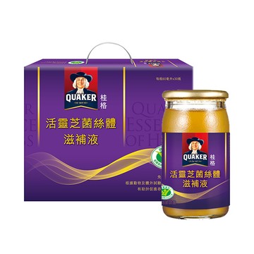 健康禮盒推薦【桂格】活靈芝禮盒60MLX30瓶|快速出貨|