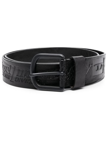 Diesel - B-Archive leather belt - men - Calf Leather/Iron - 95 - Brown