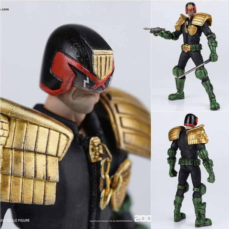 福袋 バースデイ 新品即納』{FIG} JUDGE DREDD(ジャッジ・ドレッド) 2000 AD 1/12 洋書