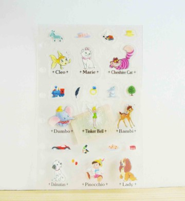 【震撼精品百貨】公主 系列Princess~透明貼紙-小精靈