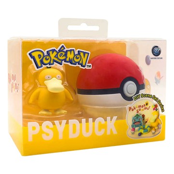 SHIFENG CULTURE 实丰文化 精靈球 可達鴨 DIY場景套裝系列  1個