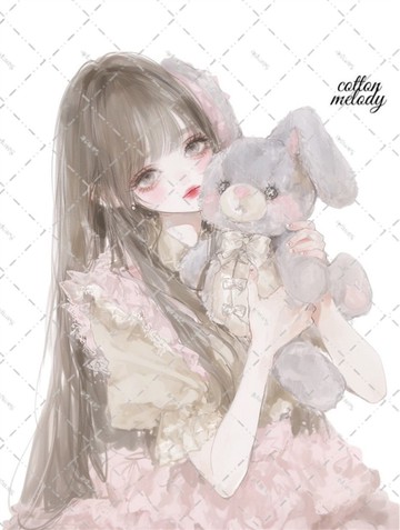 original sticker no.5615 人物貼紙 原創貼紙 人物貼紙 女孩貼紙 原創人物貼紙