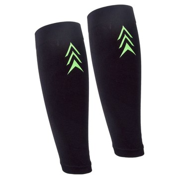 LEADER X 男款 石墨烯涼感反光小腿套 台灣製  26 x 9cm  1組  綠色