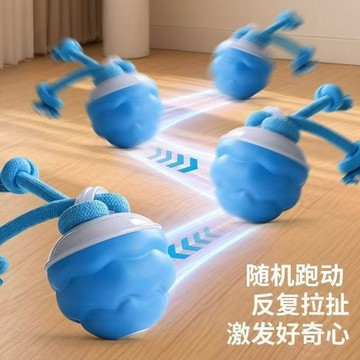 🔥今日限定特價狗狗電動  玩具  球寵物智能自嗨電動球跑動解悶逗貓逗狗電動狗狗  玩具