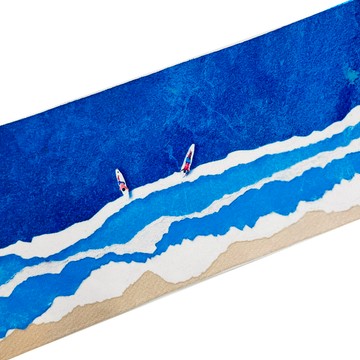 【朝向浪花前進系列】海洋衝浪運動毛巾