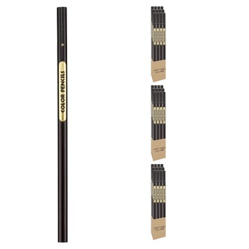 利百代 單色色鉛筆 1212-BK 黑色 美術繪圖專業色鉛筆  36支