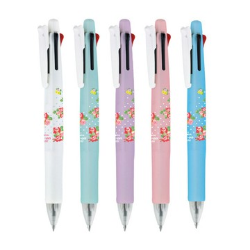 現貨促銷 斑馬 限量版 花系列  四色五合一 多功能 原子筆 顏色隨機出貨 /支 B4SA1-A3｜領券最高折$220